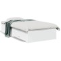 Cama con cajones madera de ingeniería blanca 90x190 cm de , Camas y somieres - Ref: Foro24-3280433, Precio: 116,43 €, Descuen...