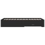 Cama con cajones madera de ingeniería negra 90x200 cm de , Camas y somieres - Ref: Foro24-3280427, Precio: 108,21 €, Descuent...
