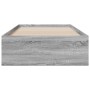 Cama con cajones madera de ingeniería gris Sonoma 90x190 cm de , Camas y somieres - Ref: Foro24-3280438, Precio: 113,10 €, De...