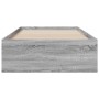 Cama con cajones madera ingeniería gris Sonoma 90x200 cm de , Camas y somieres - Ref: Foro24-3280431, Precio: 117,79 €, Descu...