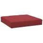 Cojín para sofá de palets tela Oxford rojo tinto 60x60x8 cm de , Cojines para sillas y sofás - Ref: Foro24-361801, Precio: 22...