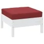 Cojín para sofá de palets tela Oxford rojo tinto 60x60x8 cm de , Cojines para sillas y sofás - Ref: Foro24-361801, Precio: 22...
