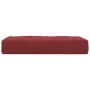 Cojín para sofá de palets tela Oxford rojo tinto 60x60x8 cm de , Cojines para sillas y sofás - Ref: Foro24-361801, Precio: 22...