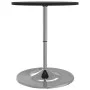 Mesa alta de bar madera ingeniería y acero negra 60x60x90 cm de , Mesas de cocina y de comedor - Ref: Foro24-4007193, Precio:...