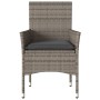 Sillones de jardín con cojines 2 uds ratán sintético gris de , Sillas de jardín - Ref: Foro24-368111, Precio: 117,78 €, Descu...