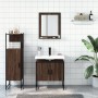 Set de muebles de baño 3 pzas madera contrachapada roble marrón de , Muebles de baño - Ref: Foro24-3214348, Precio: 140,76 €,...