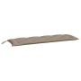 Cojines de banco de jardín 2 uds tela Oxford taupé 150x50x7 cm de , Cojines para sillas y sofás - Ref: Foro24-361705, Precio:...