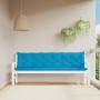 Cojines de banco de jardín 2 uds azul claro 200x50x7 cm de , Cojines para sillas y sofás - Ref: Foro24-361739, Precio: 57,73 ...