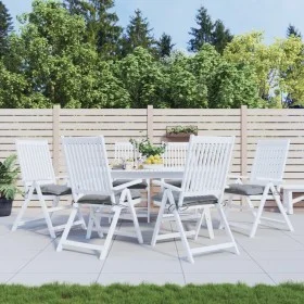 Cojines de silla de jardín 6 uds tela Oxford gris 50x50x7 cm de , Cojines para sillas y sofás - Ref: Foro24-361512, Precio: 4...