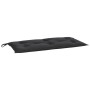 Cojín de banco de jardín tela Oxford negro 100x50x7 cm de , Cojines para sillas y sofás - Ref: Foro24-361571, Precio: 21,59 €...