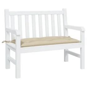 Cojín de banco de jardín tela Oxford beige 100x50x7 cm de , Cojines para sillas y sofás - Ref: Foro24-361567, Precio: 21,33 €...
