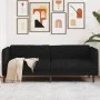 3-Sitzer-Sofa aus schwarzem Stoff von , Sofas - Ref: Foro24-372615, Preis: 231,17 €, Rabatt: %