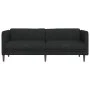 3-Sitzer-Sofa aus schwarzem Stoff von , Sofas - Ref: Foro24-372615, Preis: 231,17 €, Rabatt: %