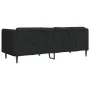 3-Sitzer-Sofa aus schwarzem Stoff von , Sofas - Ref: Foro24-372615, Preis: 231,17 €, Rabatt: %
