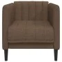 Sillón de tela marrón de , Sofás - Ref: Foro24-372603, Precio: 162,25 €, Descuento: %
