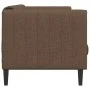 Sillón de tela marrón de , Sofás - Ref: Foro24-372603, Precio: 162,25 €, Descuento: %