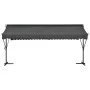 Anthrazitgraue freistehende Markise 500x300 cm von vidaXL, Sonnenschirme - Ref: Foro24-145887, Preis: 325,18 €, Rabatt: %