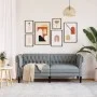 Chesterfield 2 seater sofa light gray fabric by , Sofas - Ref: Foro24-372547, Price: 246,19 €, Discount: %