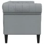 Chesterfield 2-Sitzer-Sofa aus hellgrauem Stoff von , Sofas - Ref: Foro24-372547, Preis: 246,19 €, Rabatt: %
