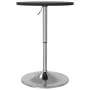Mesa alta de bar madera ingeniería y acero negra 50x50x90 cm de , Mesas de cocina y de comedor - Ref: Foro24-4007191, Precio:...