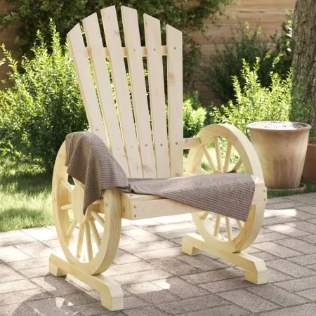 Sillones de jardín Adirondack 4 uds madera maciza de abeto de , Sillas de jardín - Ref: Foro24-3207117, Precio: 388,24 €, Des...