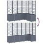 Jardinera con enrejado PP gris 160x120x140 cm de , Maceteros y jardineras - Ref: Foro24-367876, Precio: 239,46 €, Descuento: %