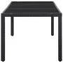 Juego de comedor de jardín 9 piezas ratán sintético negro de vidaXL, Conjuntos de jardín - Ref: Foro24-45976, Precio: 771,91 ...