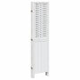 Biombo separador de 5 paneles madera maciza Paulownia blanco de , Divisores de ambientes - Ref: Foro24-358725, Precio: 131,36...