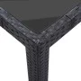 Juego de comedor de jardín 9 piezas ratán sintético negro de vidaXL, Conjuntos de jardín - Ref: Foro24-45976, Precio: 771,91 ...