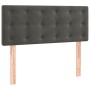 Cama box spring con colchón terciopelo gris oscuro 120x190 cm de , Camas y somieres - Ref: Foro24-3269862, Precio: 377,71 €, ...