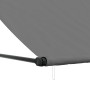 Toldo retráctil de tela y acero gris antracita 200x150 cm de , Toldos - Ref: Foro24-368752, Precio: 60,54 €, Descuento: %