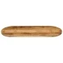 Oval table top solid rough mango wood 140x50x2.5cm by , Table tops - Ref: Foro24-370109, Price: 76,54 €, Discount: %