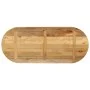 Tablero de mesa ovalado madera maciza mango rugosa 140x50x2,5cm de , Tableros para mesas - Ref: Foro24-370109, Precio: 76,54 ...