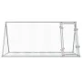 Jaula para conejos acero galvanizado plateado 200x105x91 cm de , Jaulas y habitáculos para animales pequeños - Ref: Foro24-32...