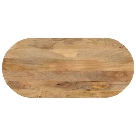 Tablero de mesa ovalado madera maciza de mango 110x40x3,8 cm de , Tableros para mesas - Ref: Foro24-370135, Precio: 67,08 €, ...