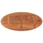 Oval table top solid acacia wood 110x40x3.8 cm by , Table tops - Ref: Foro24-370811, Price: 67,06 €, Discount: %