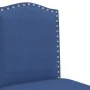 Taburetes altos 2 uds madera maciza de caucho y tela de , Taburetes de cocina - Ref: Foro24-4006211, Precio: 112,14 €, Descue...