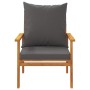 Set de muebles de jardín 4 pzs y cojines madera maciza acacia de , Conjuntos de jardín - Ref: Foro24-3211796, Precio: 416,51 ...