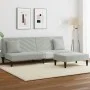 Juego de sofás con cojines 2 piezas terciopelo gris claro de , Sofás - Ref: Foro24-3216262, Precio: 291,74 €, Descuento: %