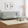 Juego de sofás con cojines 2 piezas terciopelo gris claro de , Sofás - Ref: Foro24-3216262, Precio: 293,82 €, Descuento: %