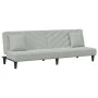 Juego de sofás con cojines 2 piezas terciopelo gris claro de , Sofás - Ref: Foro24-3216262, Precio: 291,74 €, Descuento: %
