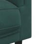 Juego de sofás con cojines 3 piezas terciopelo verde oscuro de , Sofás - Ref: Foro24-3209249, Precio: 724,45 €, Descuento: %