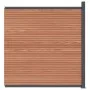 Panel de valla WPC marrón 173x186 cm de , Paneles de vallas - Ref: Foro24-4003982, Precio: 322,62 €, Descuento: %