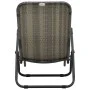 Faltbare Sonnenliege aus synthetischem Rattan in Grau von vidaXL, Liegen - Ref: Foro24-48128, Preis: 74,55 €, Rabatt: %