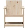 Garden chair solid pine wood 62x56x77 cm by , Modular outdoor sofas - Ref: Foro24-832625, Price: 50,58 €, Discount: %