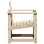 Garden chair solid pine wood 62x56x77 cm by , Modular outdoor sofas - Ref: Foro24-832625, Price: 50,58 €, Discount: %