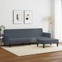 Juego de sofás 2 piezas terciopelo gris oscuro de , Sofás - Ref: Foro24-3216281, Precio: 318,77 €, Descuento: %