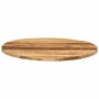 Tablero de mesa redondo madera maciza mango rugosa Ø 70x3,8 cm de , Tableros para mesas - Ref: Foro24-370011, Precio: 116,21 ...