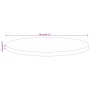 Tablero de mesa redondo madera maciza mango rugosa Ø 70x3,8 cm de , Tableros para mesas - Ref: Foro24-370011, Precio: 116,21 ...