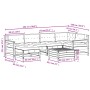 Set muebles jardín 7 pzas con cojines madera maciza pino blanco de , Conjuntos de jardín - Ref: Foro24-3250945, Precio: 625,8...